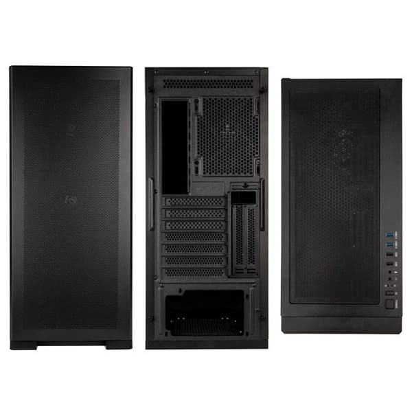 Kolink Unity Meshbay Performance Midi-Tower Chassi, Gaming Chassi, PC Chassi svart