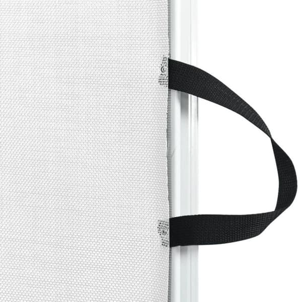 Vit retractable för husdjur vit 117,5x125 cm
