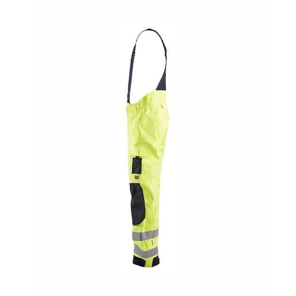 Hardshell arbetsbyxor multinorm Blaklader - fluorescerande gul/marin