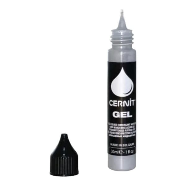 Gel polymer - Modellera - Vätska - Att baka - Silver - 30ml - Cernit