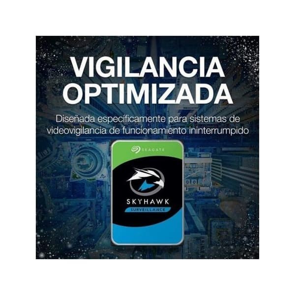 Seagate SkyHawk hårddisk 6 To 256 Mo 3.5" Seriell ATA III