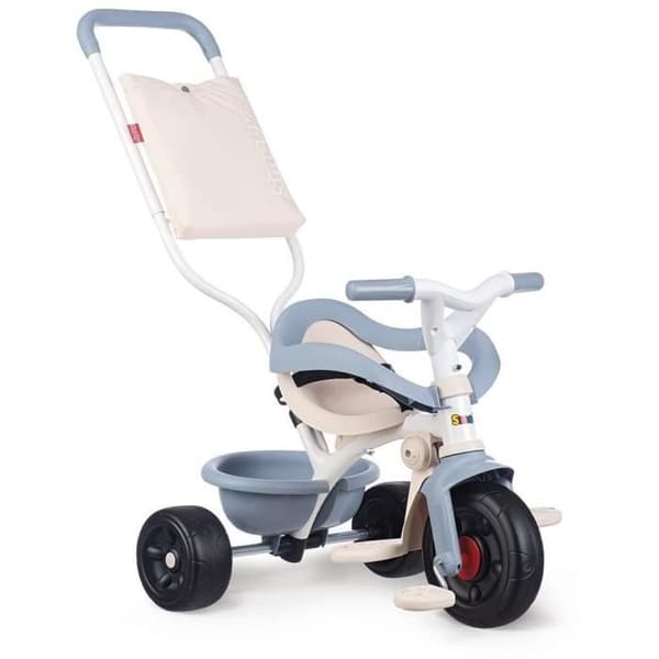 SMOBY - Be Fun Confort evolving baby trehjuling - Metallstruktur - Blå