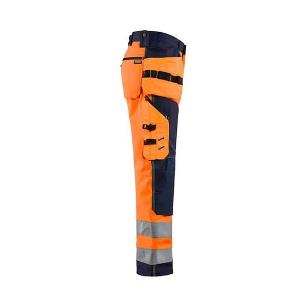 Högsynlig softshell arbetsbyxa Blaklader