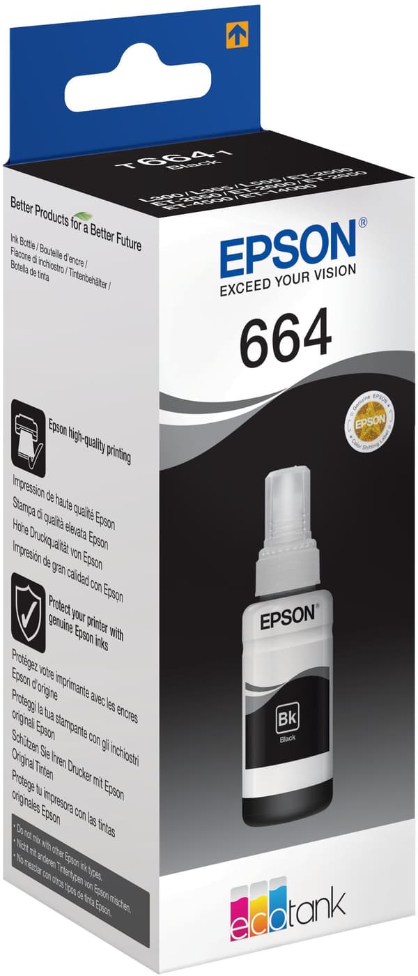 Epson ECOTANK T6641 svart bläckpatron