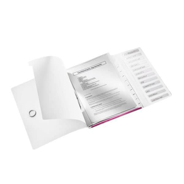 LEITZ Sorter 12 nycklar WOW Rosa