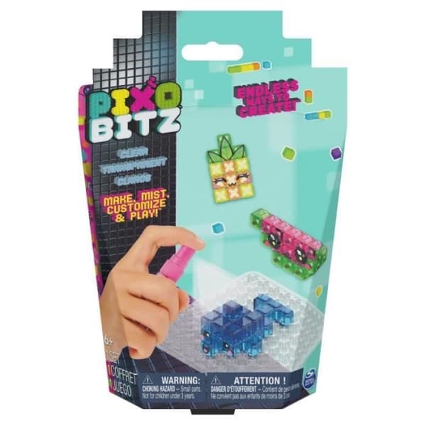 Pärlsats - Spin Master - Pixobitz Refill - Transparent - För barn - Blandat
