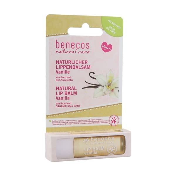 BENECOS - Läppbalsam / vanilj 4.8 g