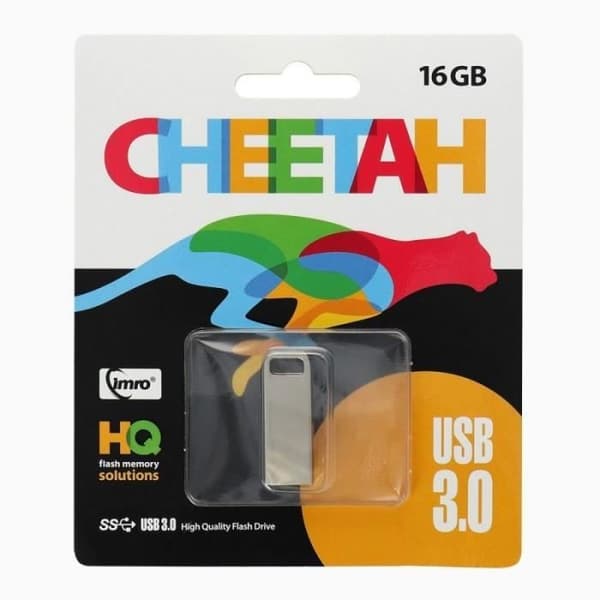 USB-minne - Imro - Gepard - 16 GB - USB 3.0 - Vit