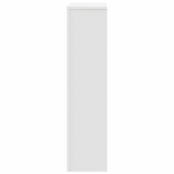 Cache radiator vit 104x20x82 cm ingenjörsträ