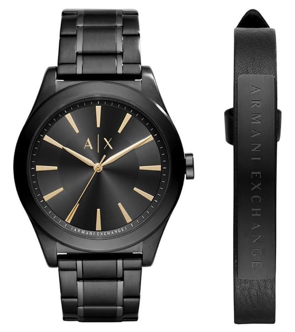 Klocka - Armani Exchange - AX7102 - Rostfritt stål - Svart - Analog