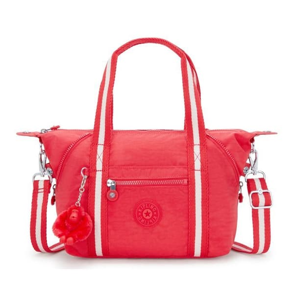 kipling Handväska röd för kvinnor - Basic Eyes Wide Open Art Mini Handväska Escape Red 310641