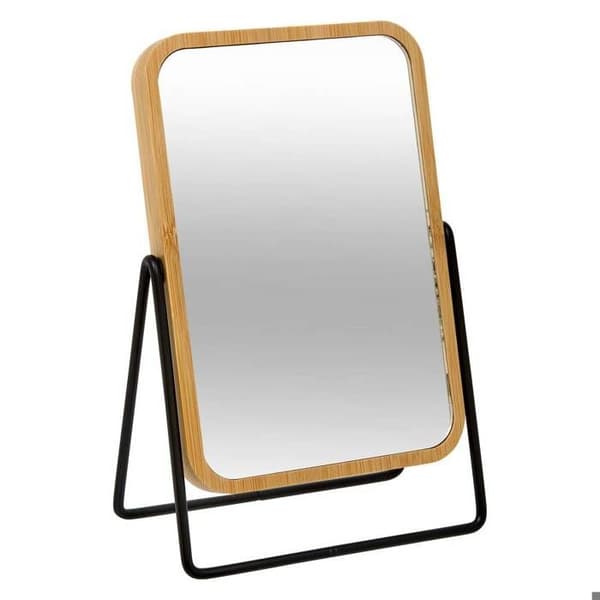 Spegel gungbräda med ben D22cm bambu - 5 five simply smart