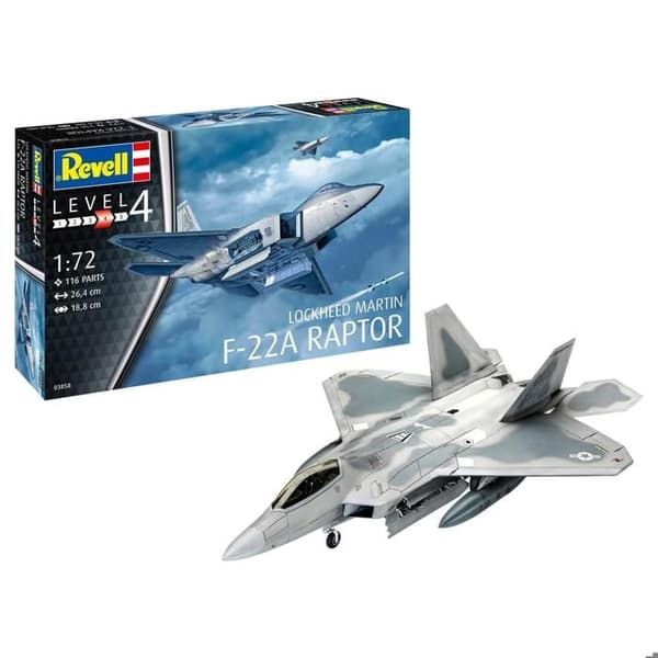 Maquette avioni: Lockheed Martin F-22A Raptor