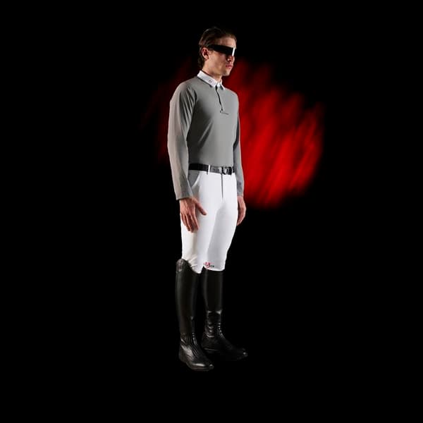 Polo med långa ärmar Equestro Ridertechnology