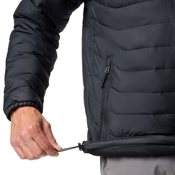 kläder Man - Svart - Columbia Powder Lite II Jacka