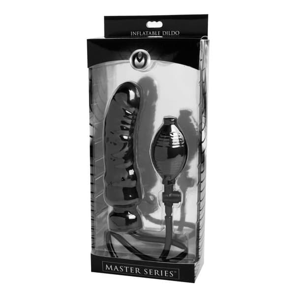 Renegade uppblåsbar dildo svart