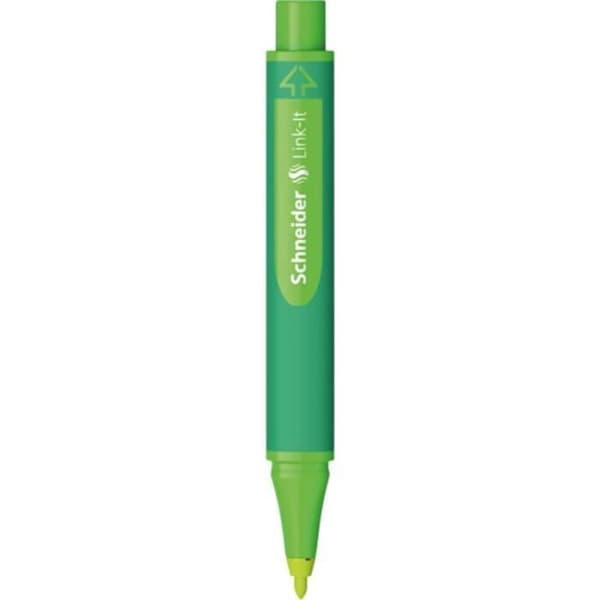 Stiftpenna - Link-It - Grön Äpple - 0,4 mm - Locklös - Ergonomisk