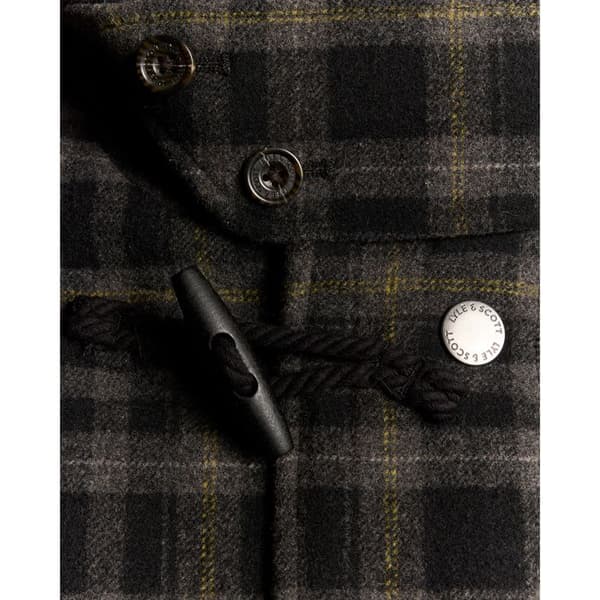 Modulär kappa i tartan från Lyle & Scott