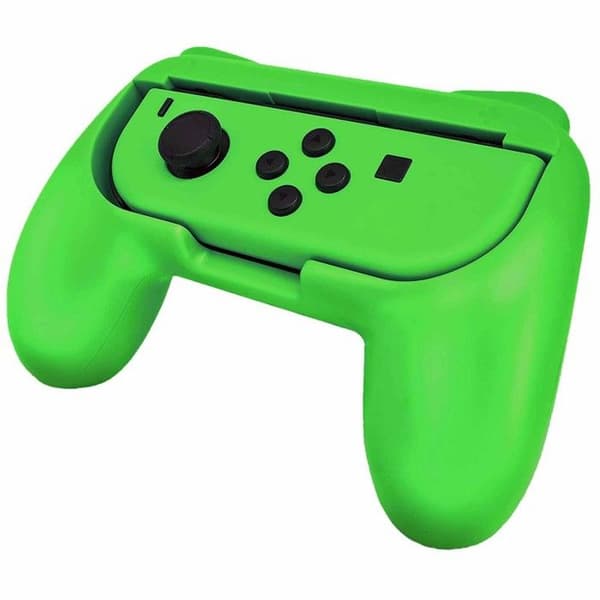 2 greppar för Joy-Cons rosa och grön