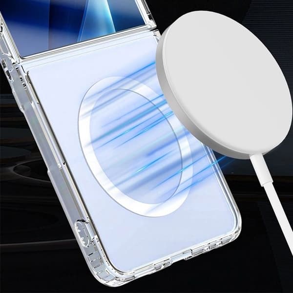 3mk Armor MagCase för Samsung Galaxy Z Flip7 - Transparent