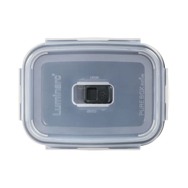 Svart förvaringslåda 82 cl Pure Box Active - Luminarc