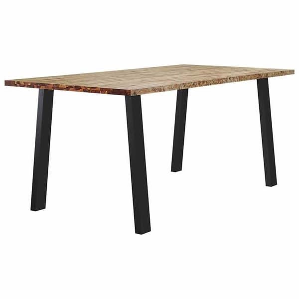 vidaXL Matbord 150x90x75 cm i solid akaciaträ 353298