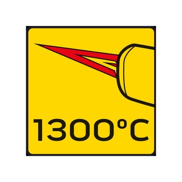 Mikrobrännare - TOPEX - 44E107 - Piezo-tändning - 10 ml - 1300 °C