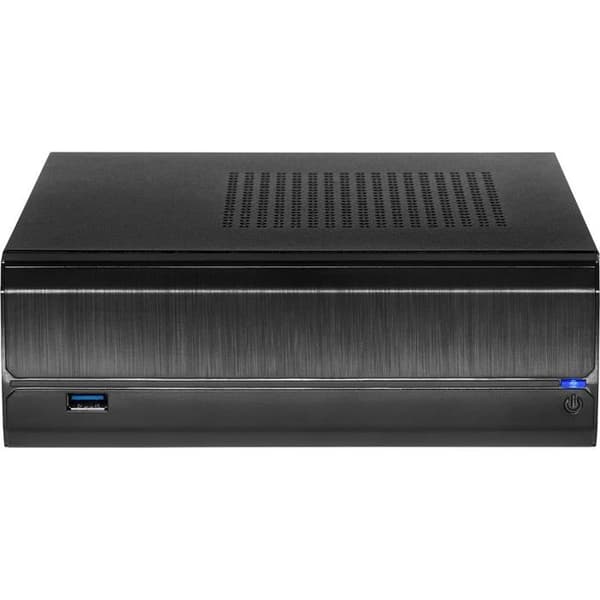 Inter-Tech JX-500 mini ITX lågprofils strömfri stationär dator med USB 3.0-port