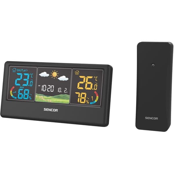 Väderstation med trådlös sensor - Sencor - SWS 4100 B