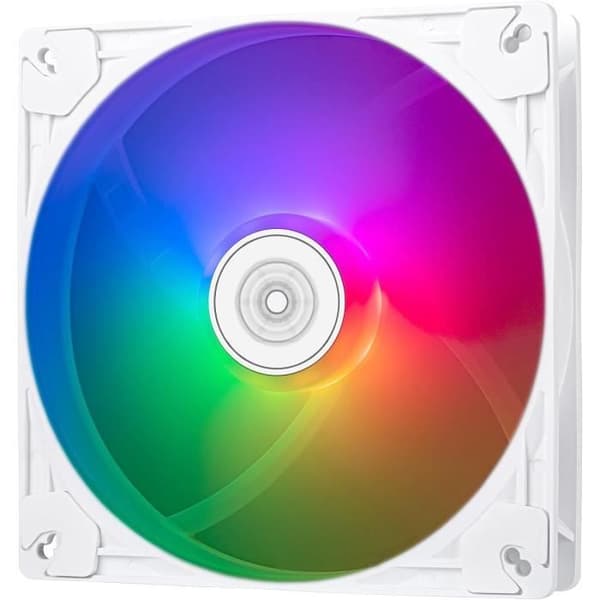SILVERSTONE VISTA Performance PWM ARGB fläkt - 140mm, vit