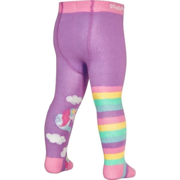 Förpackning med 2 flickstrumpbyxor Playshoes Unicorn