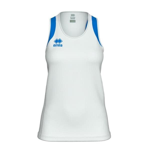 Errea Starter t-shirt för flickor - vit/blå - 11/12 år