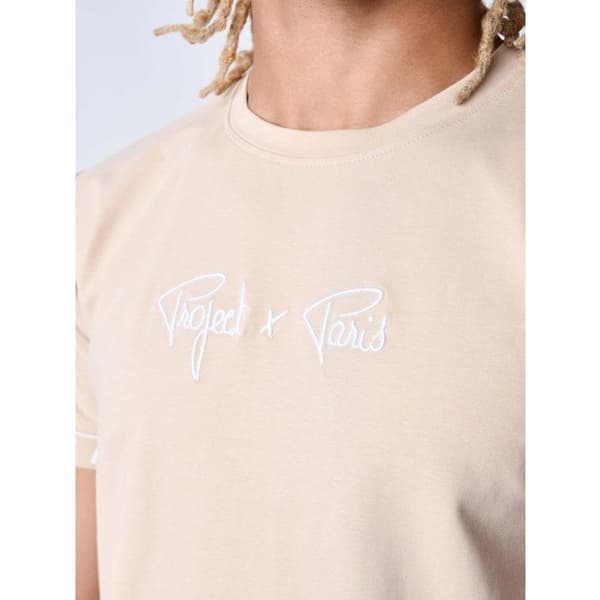 T-shirt med elastiska band