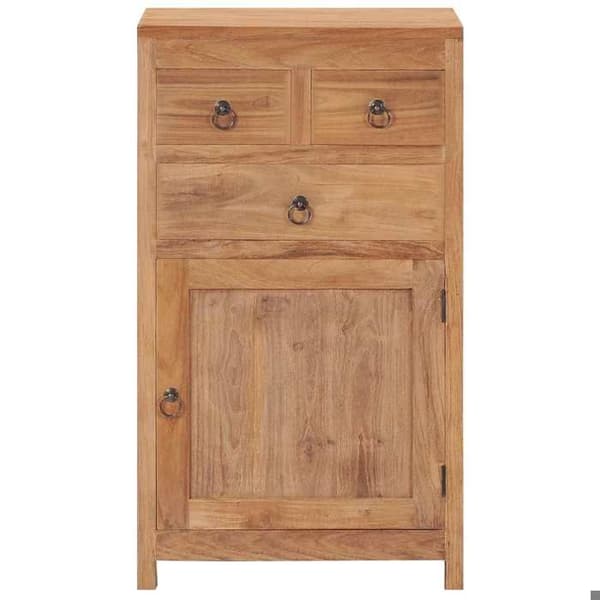 vidaXL Buffé 50x30x90 cm massiv teakträ 287237