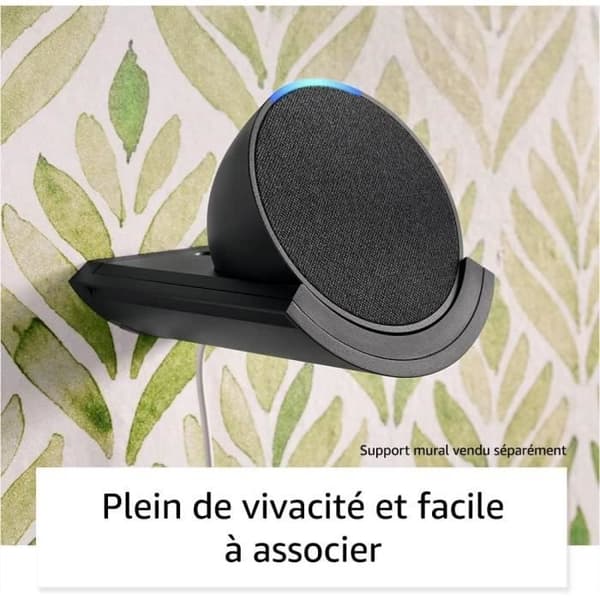 Röstassistent - AMAZON - ECHO POP (1:a gen.) - Alexa inbyggd - Grön