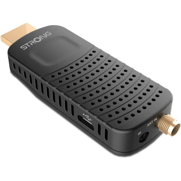 TV-dekoder - STRONG - SRT 84 - HDMI - Inspelare - Kompatibel med HEVC265 & Dolby Audio