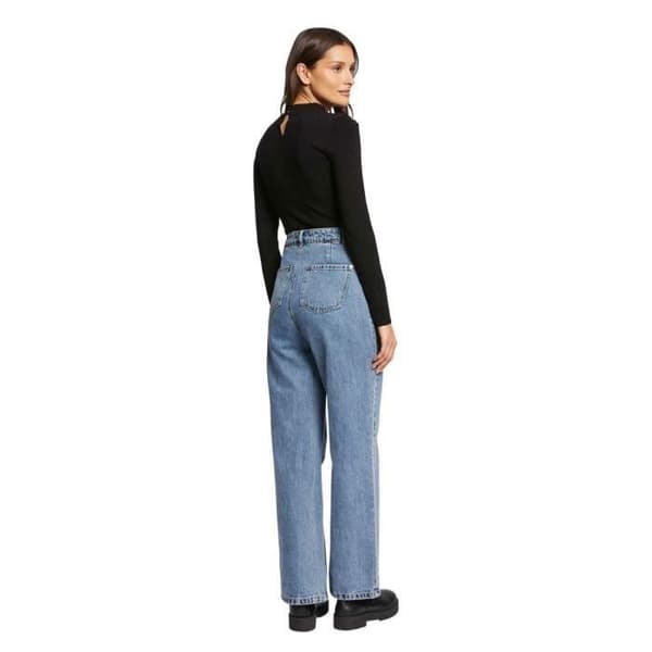 Tight round neck - MORGAN - Dam - Svart