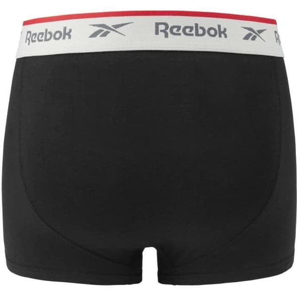 REEBOK-paket med 3 svarta boxare för män