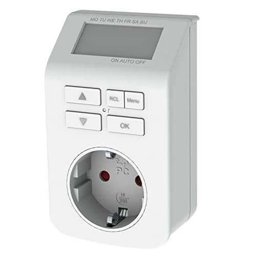 Digital timer - BACHMANN - 852.108 - Daglig och veckovis programmering - Nedräkning - 3500 W