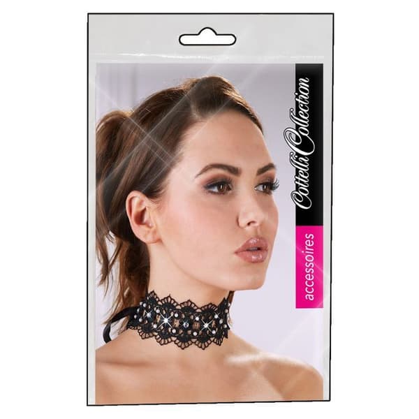 Halsband med strass