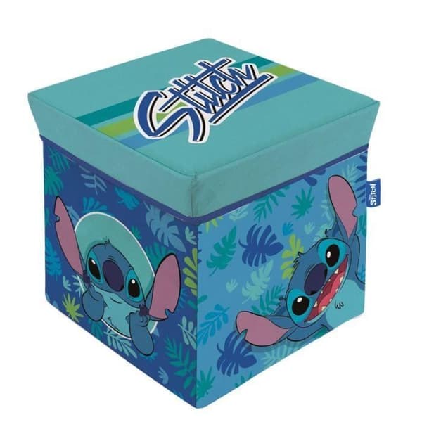 Fällbar förvaringslåda i tyg Lilo och Stitch