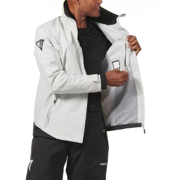 Vattentät Musto BR1 Solent-jacka - platinum