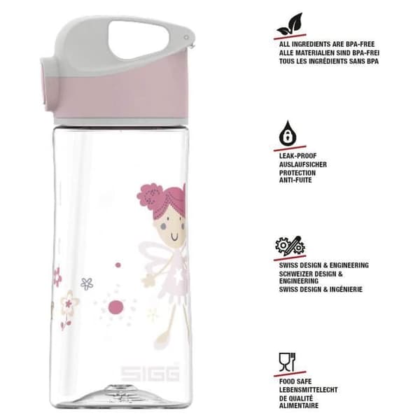 Gourd - SIGG - Fairy - 0,45L - Plast - Rosa