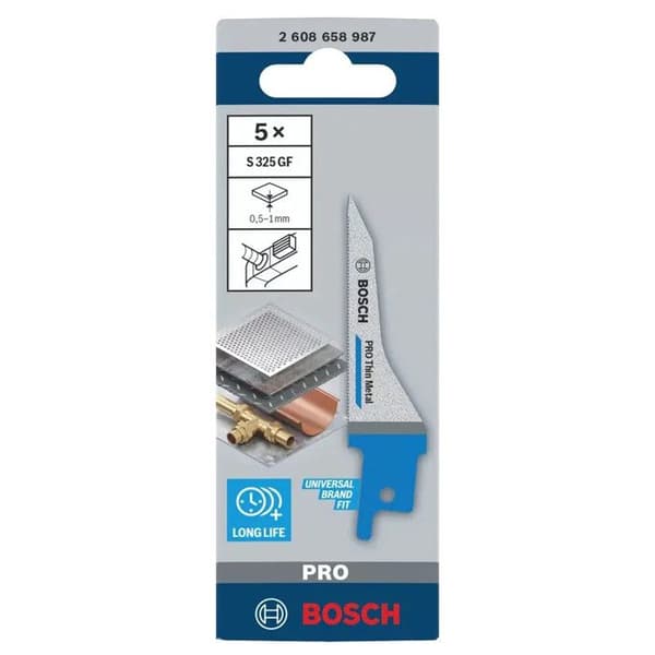 5-pack PRO Thin Metal S325GF sågar - BOSCH - 2608658987