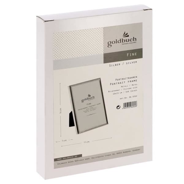 Fotoram Goldbuch Metall Fin 10x15 Silver
