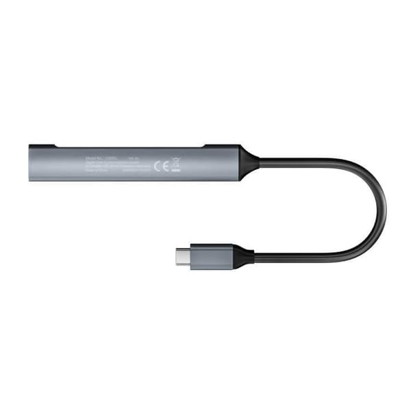 USB-hub - EQUIP - 128962 - USB 3.2 Gen 1 Typ-C - 5000 Mbit/s - Aluminium Silver