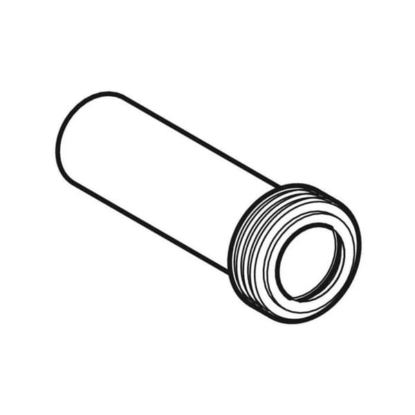 Toalettanslutning - Geberit - Längd 185 mm