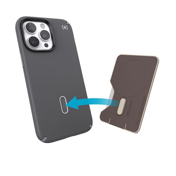 Plånbok - SPECK - ClickLock Wallet - MagSafe - Ljus ek - Magnetisk
