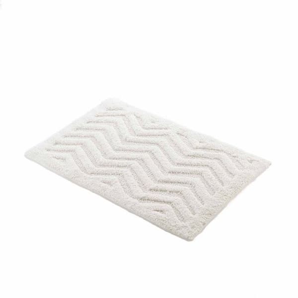 Badrug Jacquard "Angelis" 50x80cm Vit