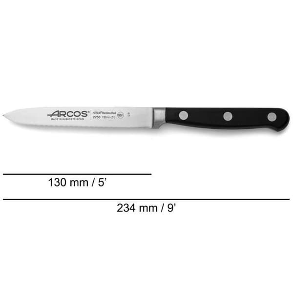 Tomatkniv - ARCOS - Opera - Blad i smitt rostfritt stål - 130 mm - Diskmaskinssäker